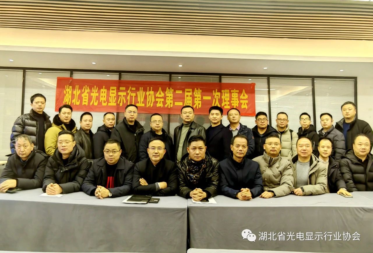 湖北省光電顯示行業協會第二屆第一次理事會會議